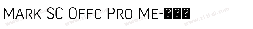 Mark SC Offc Pro Me字体转换